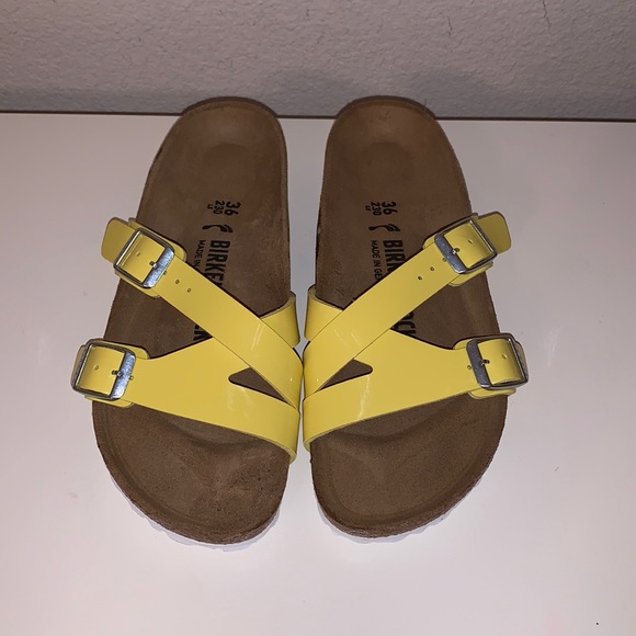 Birkenstock Yao Yellow patent